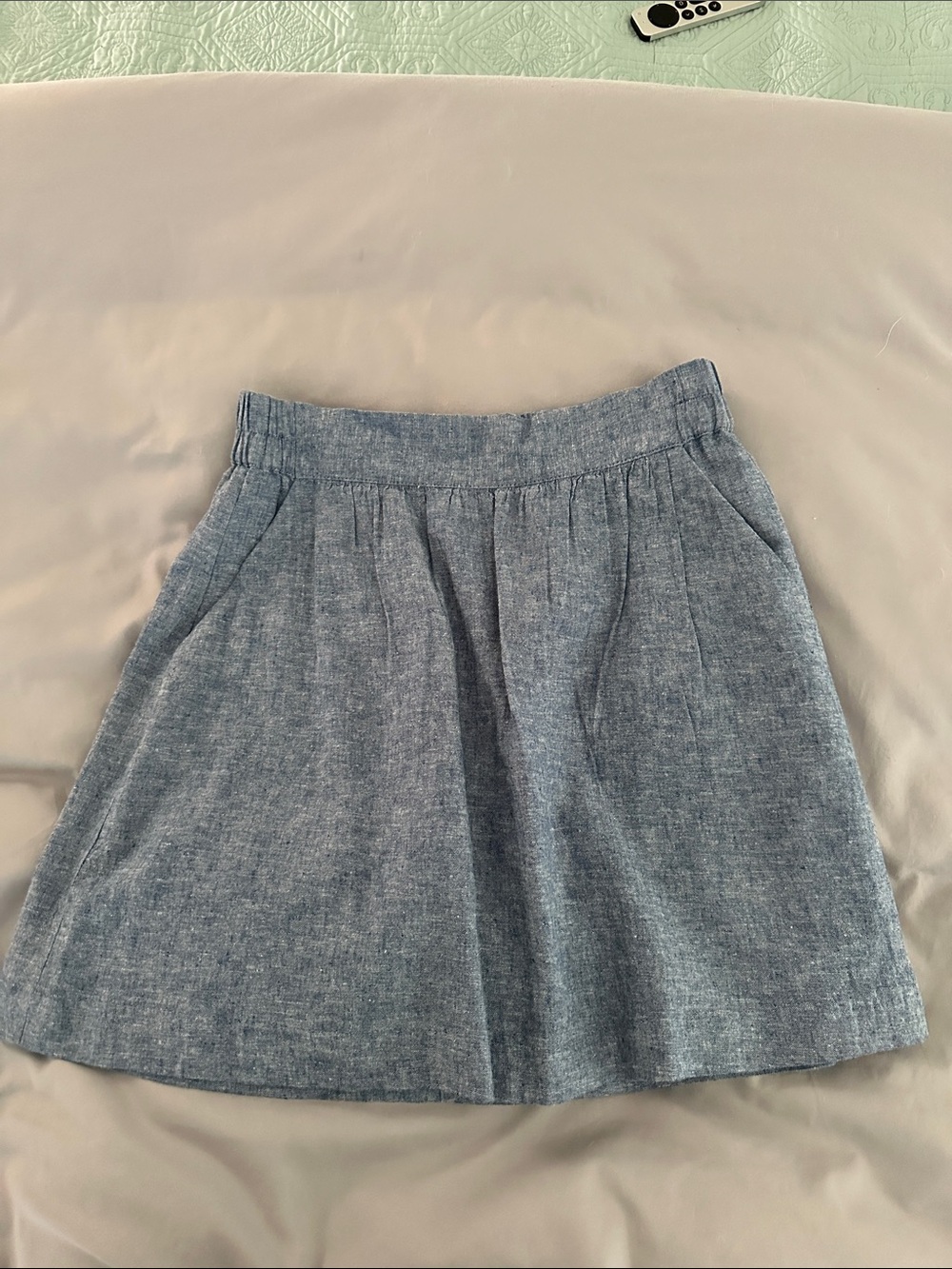 Loft Women's Blue A-Line Skirt